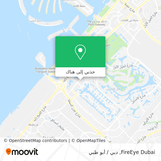 خريطة FireEye Dubai