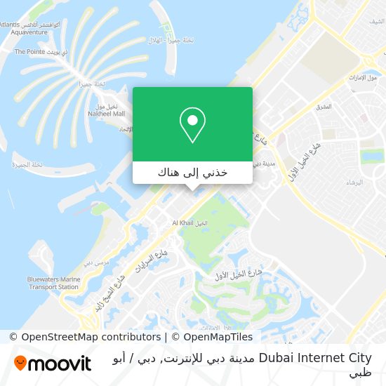 خريطة Dubai Internet City مدينة دبي للإنترنت