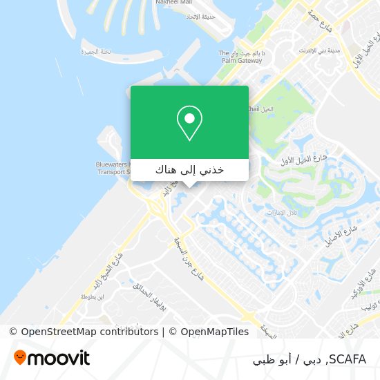 خريطة SCAFA