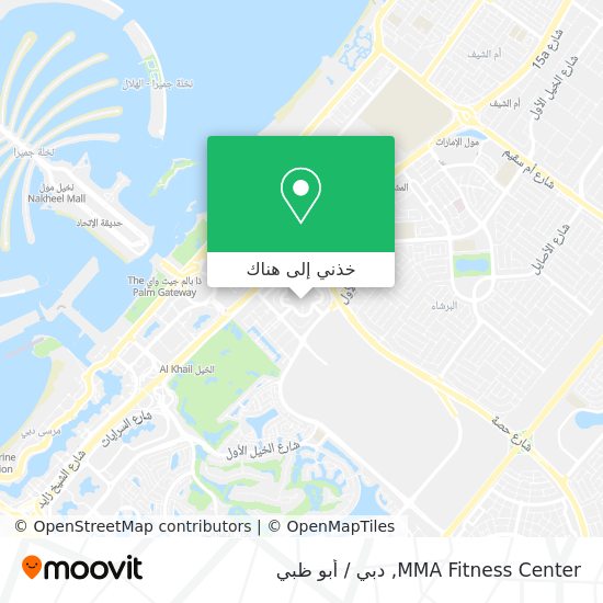 خريطة MMA Fitness Center