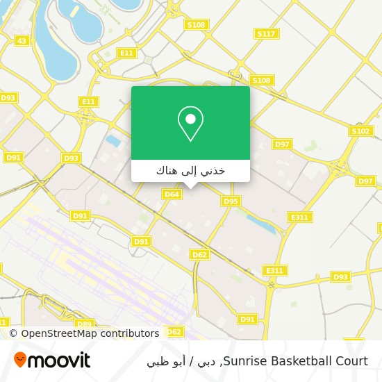 خريطة Sunrise Basketball Court