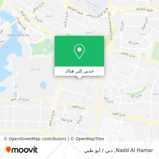 خريطة Nadd Al Hamar
