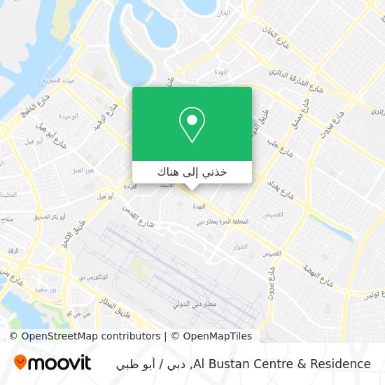 خريطة Al Bustan Centre & Residence