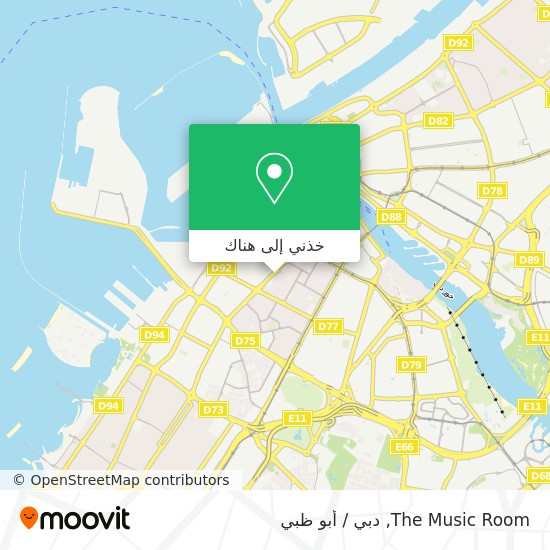 خريطة The Music Room