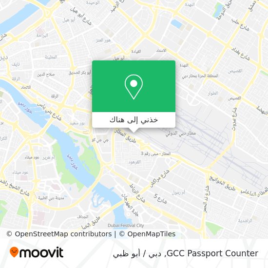 خريطة GCC Passport Counter