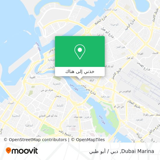 خريطة Dubai Marina