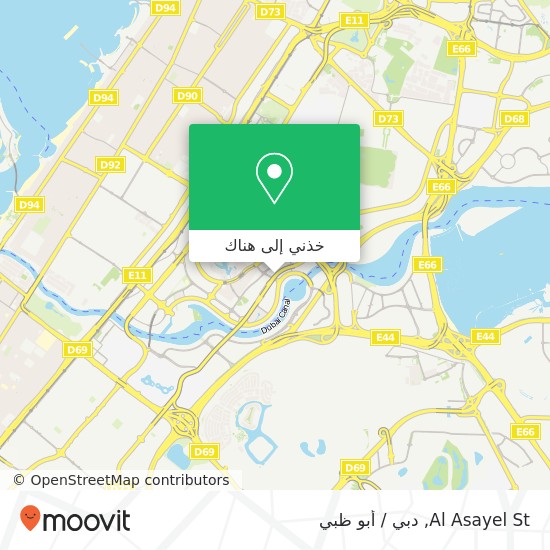 خريطة Al Asayel St