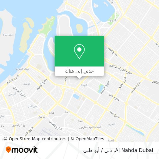 خريطة Al Nahda Dubai