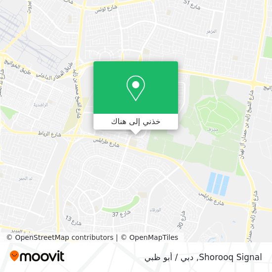 خريطة Shorooq Signal