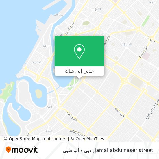خريطة Jamal abdulnaser street
