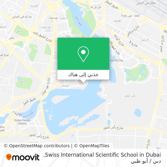 خريطة Swiss International Scientific School in Dubai