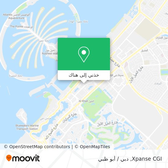 خريطة Xpanse CGI