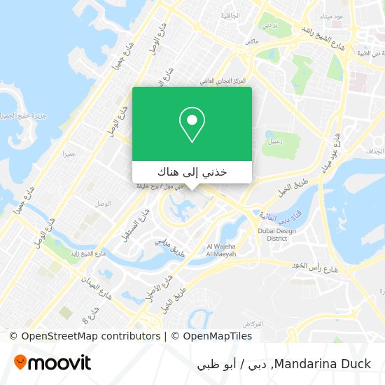 خريطة Mandarina Duck