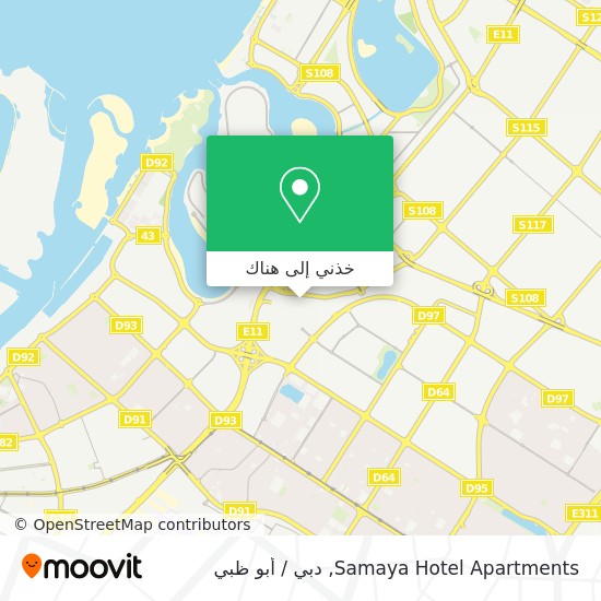 خريطة Samaya Hotel Apartments