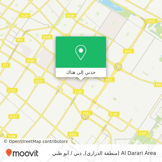 خريطة Al Darari Area (منطقة الدراري)