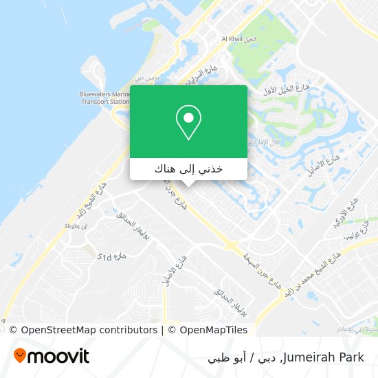 خريطة Jumeirah Park