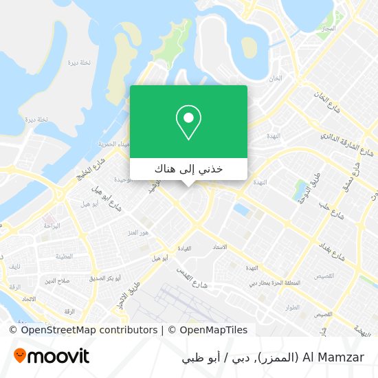 خريطة Al Mamzar (الممزر)