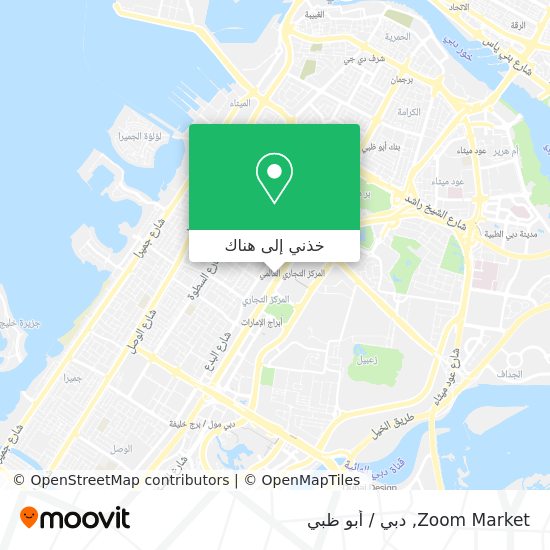 خريطة Zoom Market