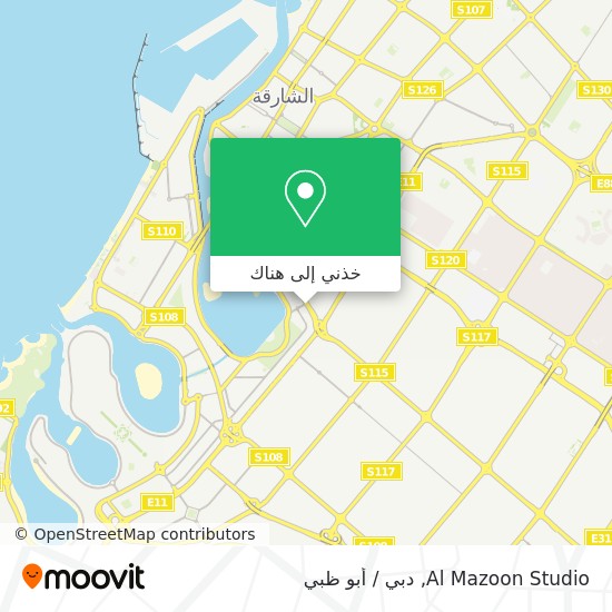 خريطة Al Mazoon Studio