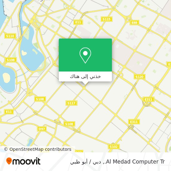خريطة Al Medad Computer Tr.