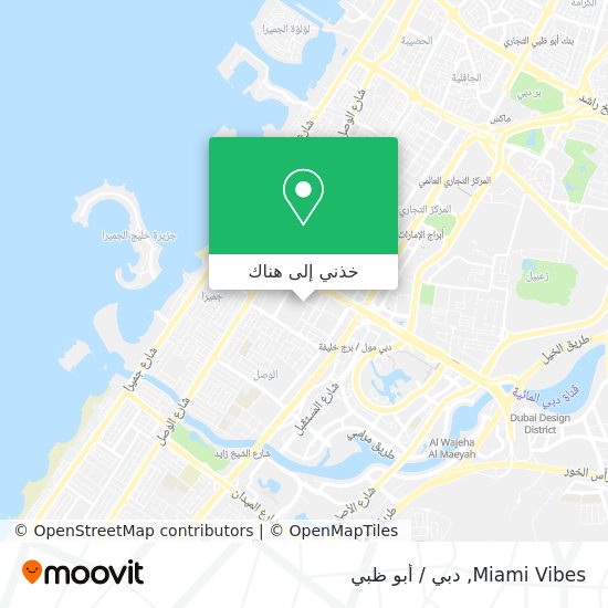 خريطة Miami Vibes