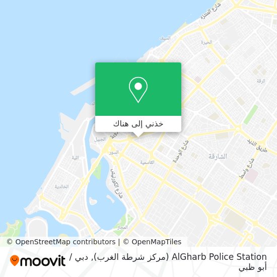 خريطة AlGharb Police Station (مركز شرطة الغرب)