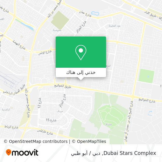 خريطة Dubai Stars Complex