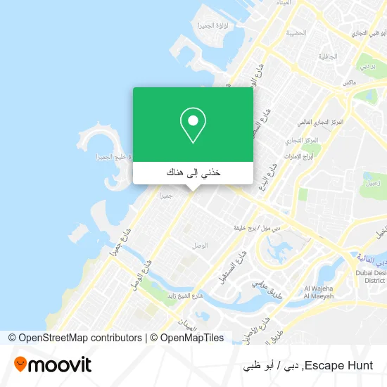 خريطة Escape Hunt