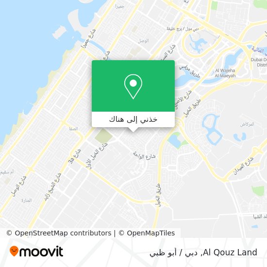 خريطة Al Qouz Land