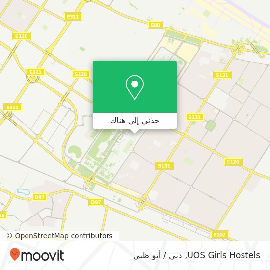 خريطة UOS Girls Hostels