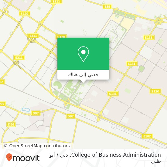 خريطة College of Business Administration