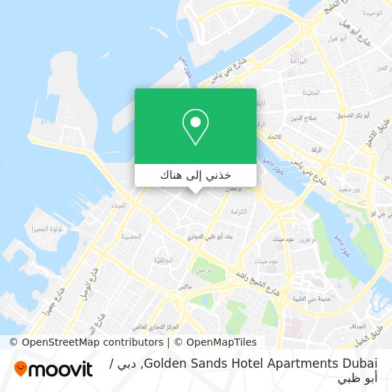 خريطة Golden Sands Hotel Apartments Dubai