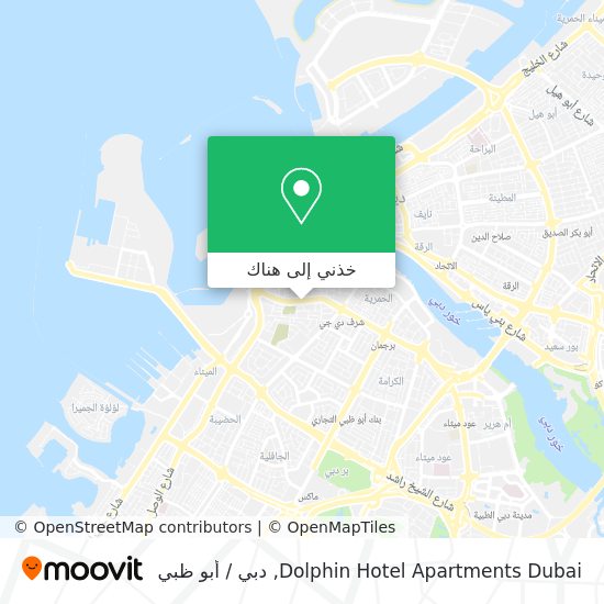 خريطة Dolphin Hotel Apartments Dubai