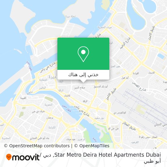 خريطة Star Metro Deira Hotel Apartments Dubai