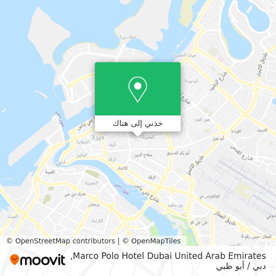 خريطة Marco Polo Hotel Dubai United Arab Emirates