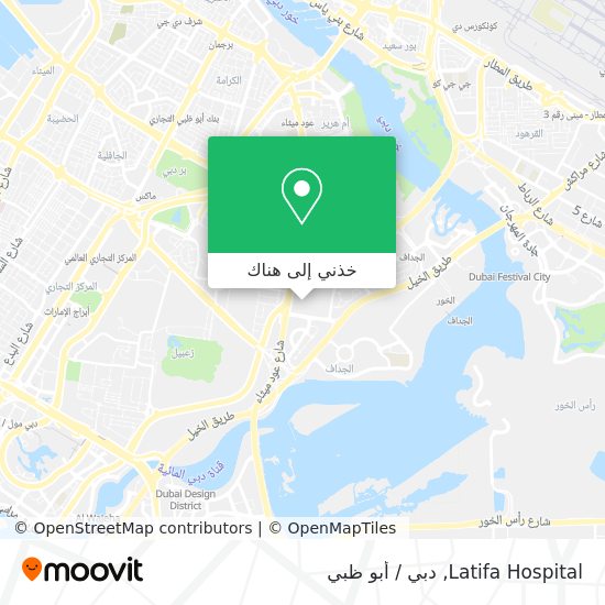 خريطة Latifa Hospital
