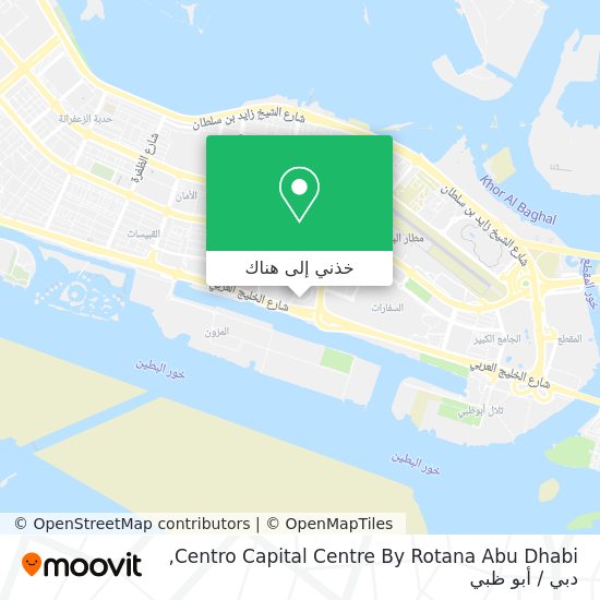 خريطة Centro Capital Centre By Rotana Abu Dhabi