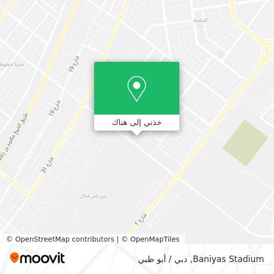 خريطة Baniyas Stadium