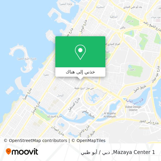 خريطة Mazaya Center 1
