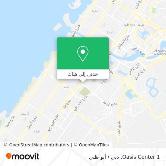خريطة Oasis Center 1
