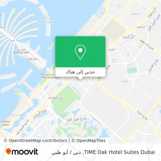 خريطة TIME Oak Hotel Suites Dubai