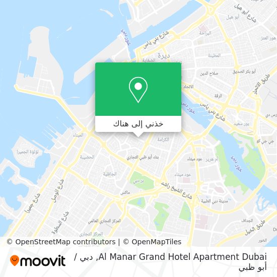 خريطة Al Manar Grand Hotel Apartment Dubai
