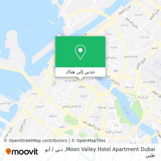 خريطة Moon Valley Hotel Apartment Dubai