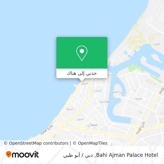 خريطة Bahi Ajman Palace Hotel