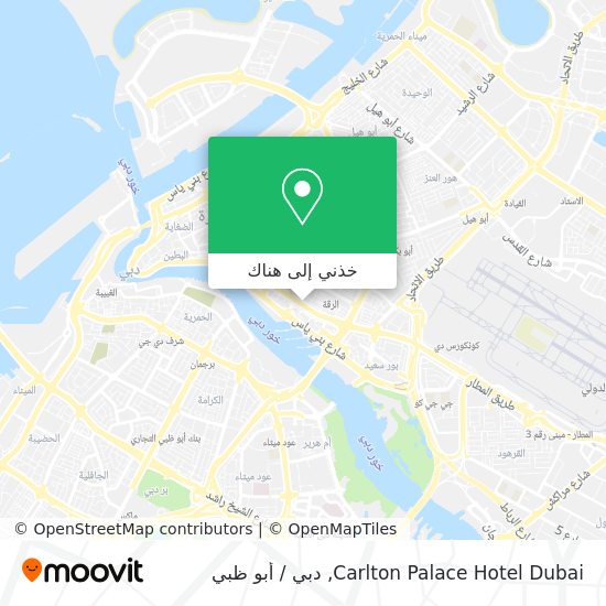 خريطة Carlton Palace Hotel Dubai