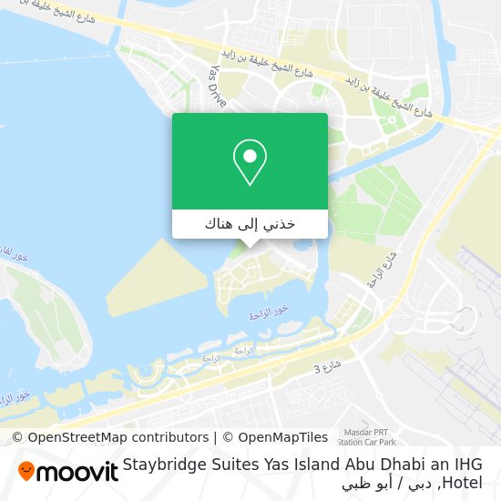 خريطة Staybridge Suites Yas Island Abu Dhabi an IHG Hotel