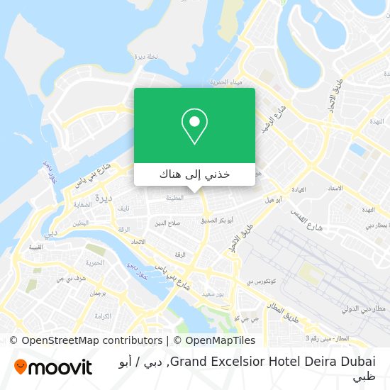 خريطة Grand Excelsior Hotel Deira Dubai
