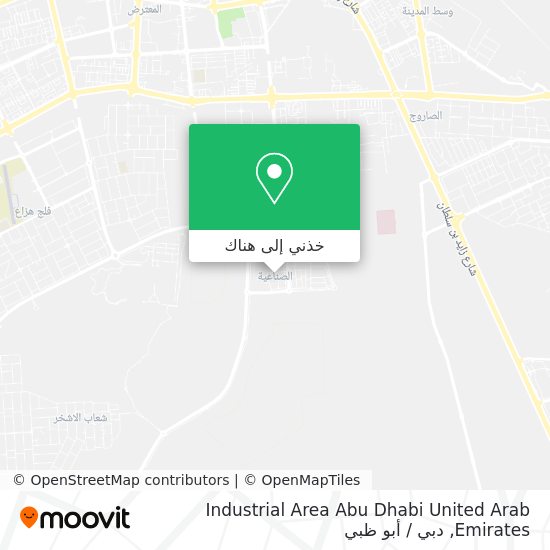 خريطة Industrial Area Abu Dhabi United Arab Emirates