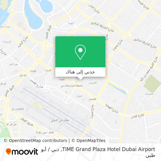 خريطة TIME Grand Plaza Hotel Dubai Airport