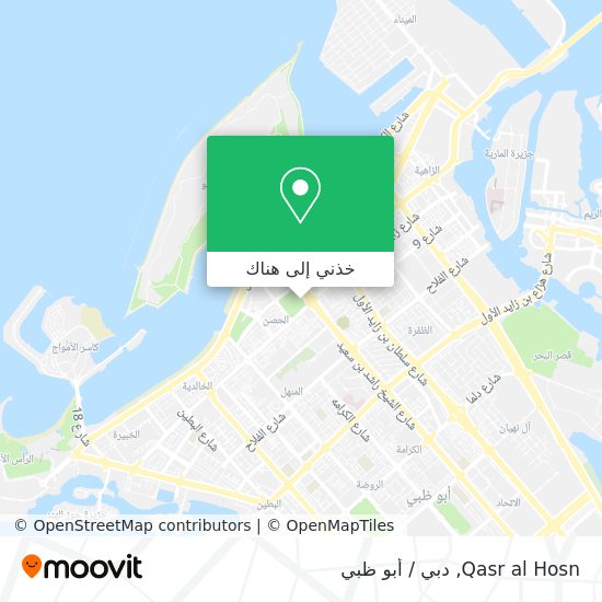 خريطة Qasr al Hosn